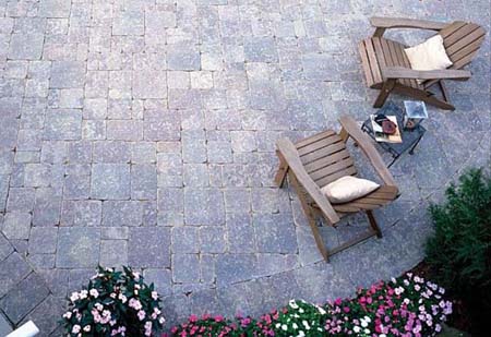 Random paver pattern