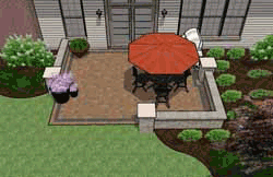 Small Paver Patio Plan