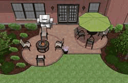 Patio Design with Pavers