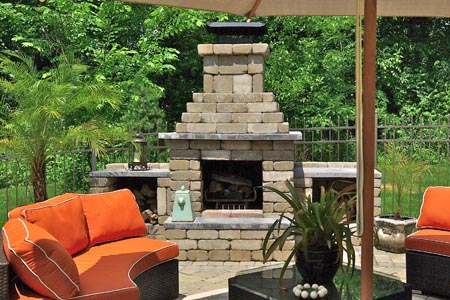 Outdoor Fireplace