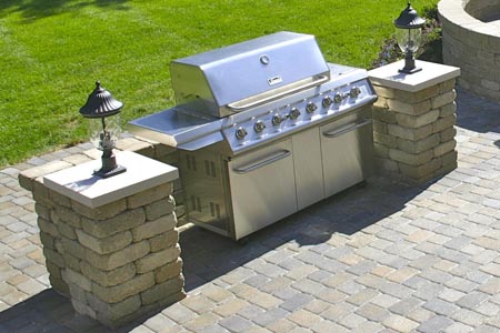 Grill Station for Slide-in Grill