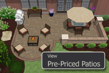 Pre-Designed / Pre-Priced Paver Patio Designs | Dayton and Cincinnati